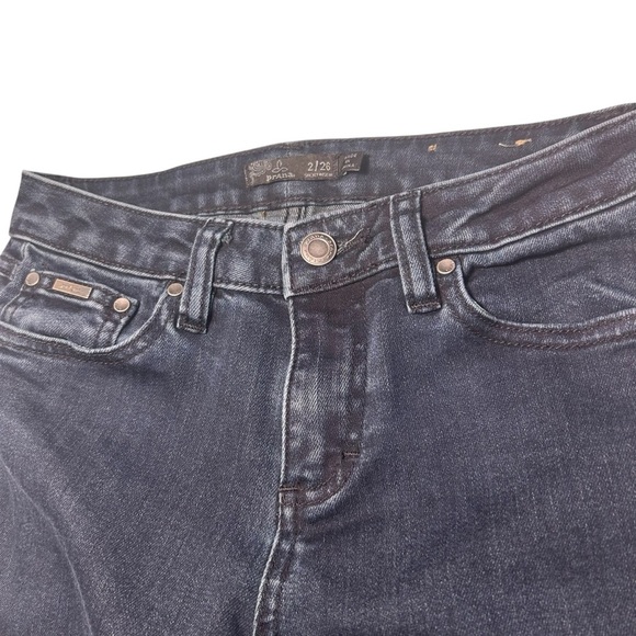Prana Mid Rise Dark Wash Skinny Jeans Womens 26 - Picture 9 of 14